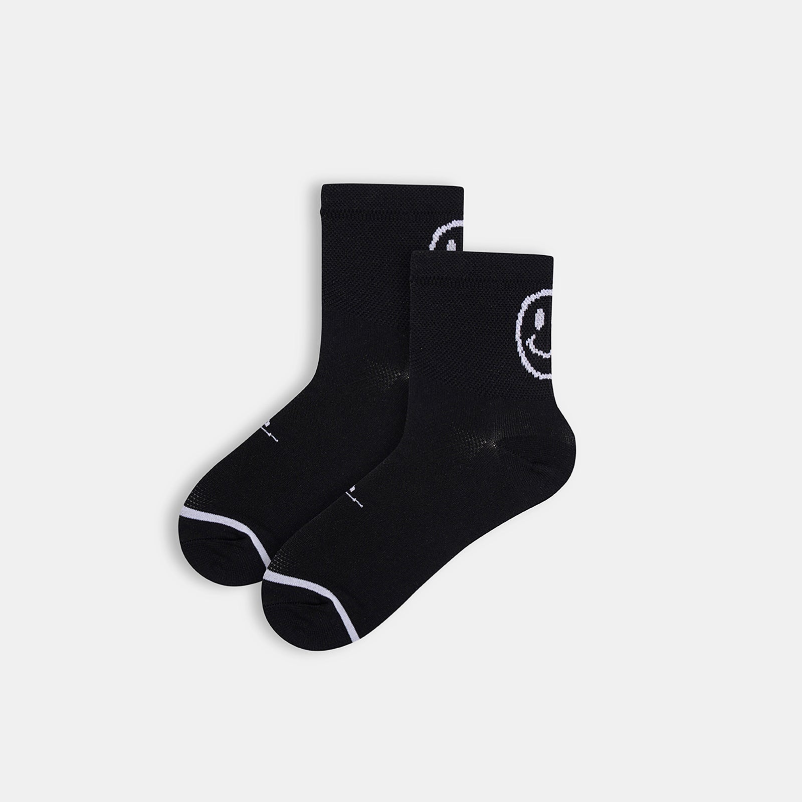 Calcetines Cortos Carita Negro