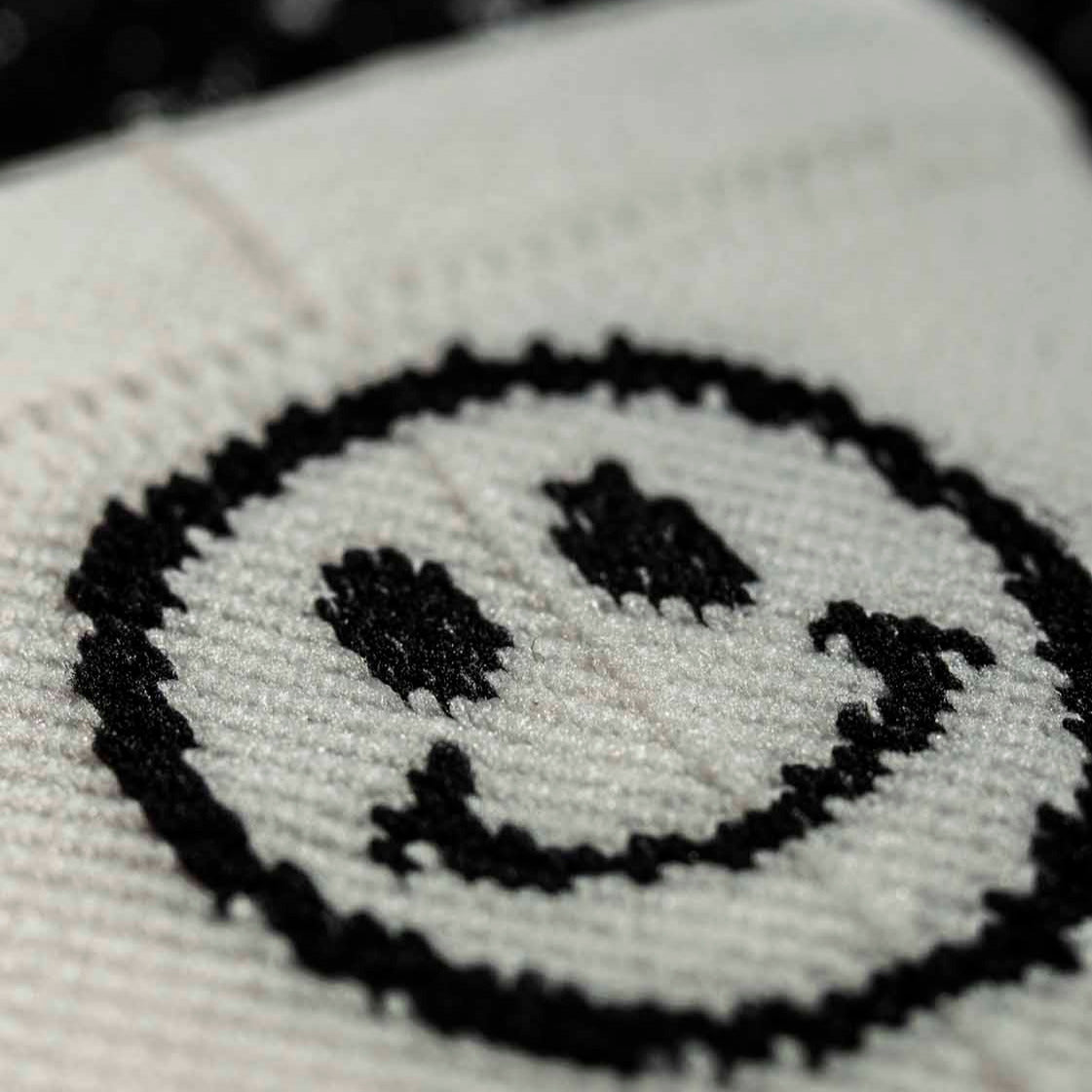 Calcetines Cortos Carita Blanco